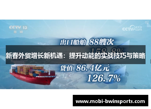 新春外贸增长新机遇：提升动能的实战技巧与策略